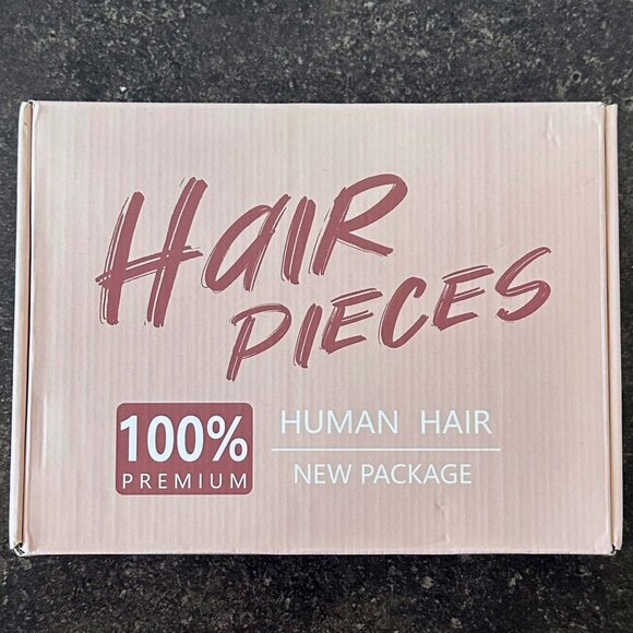 🤎 Real Human Hair Topper // Dark Brown ~ NIB! - Picture 8 of 9